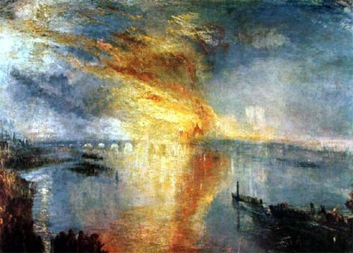 The Burning of the Houses of Lords and Commons. Joseph Mallord William Turner
