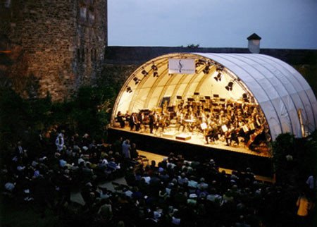 Festival de musica en la fortaleza de Ehrenbreitstein. Mittelrhein Musikmomente