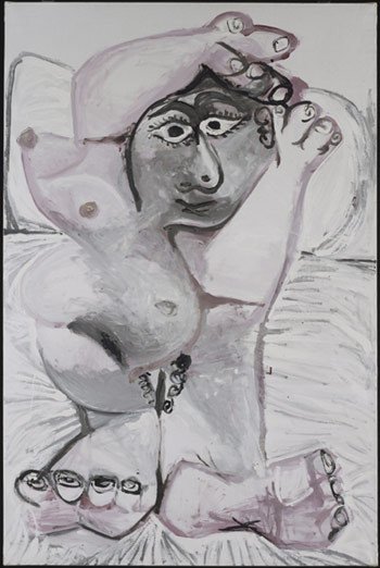 Nu couché. Pablo Picasso. Musée Picasso, Paris.
