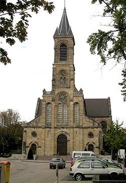 Iglesia de Notre Dame en Altkirch. Foto Guiarte Copyright