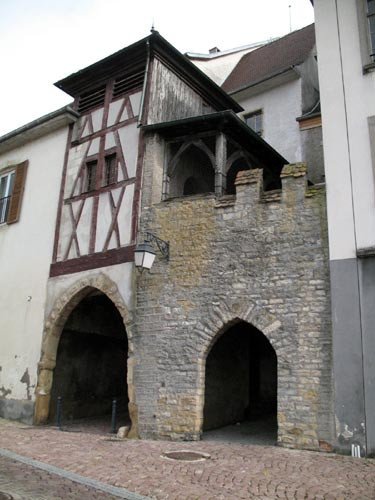 Antiguo acceso a la ciudadela de Altkirch. Imagen Guiarte Copyright