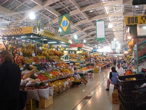 Mercado Municipal de la ciudad de Curitiba. Guiarte Copyright