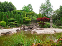 Jardín Japonés, en el parque d...