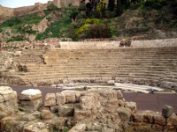 Los restos del Teatro Romano h...