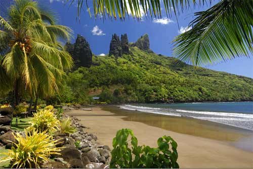 Paisaje de Islas Marquesas. Imagen de Tahití Turismo