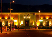 Imagen nocturna del museo bilb...