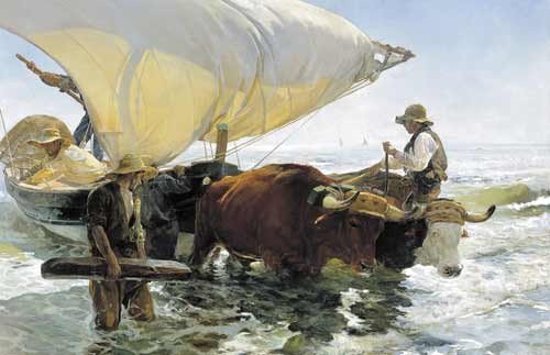 La vuelta de la pesca. Óleo sobre lienzo, 265 x 325 cm. 1894. París, Musée dOrsay