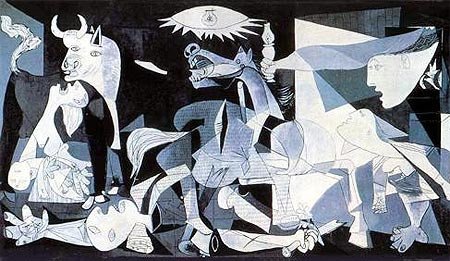 El Guernica de Picasso, en el Reina Sofía de Madrid.