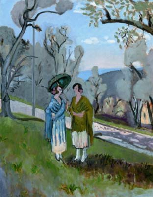 Henri Matisse. Conversación bajo los olivos, Colección Carmen Thyssen-Bornemisza.