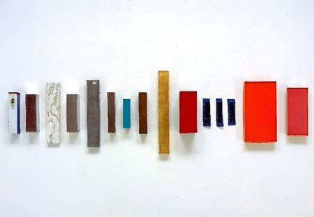 Jack Pierson ABSTRACT 6, 2007. Metal, plástico y madera. Cortesía de Cheim & Read, Nueva York