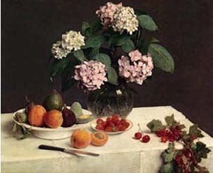 Fantin-Latour en el Thyssen Bornemisza. La mesa aderezada, 1866. Museu Calouste Gulbenkian, Lisboa.