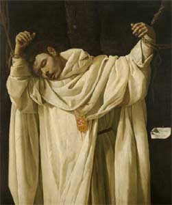 Francisco de Zurbarán. San Serapio. © Wadsworth Atheneum Museum of Art, Hartford, CT. The Ella Gallup Sumner and Mary Catlin Sumner Collection Fund