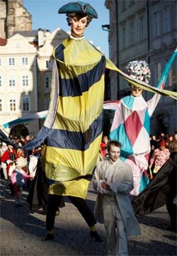 Carnavales en Praga. Turismo Checo