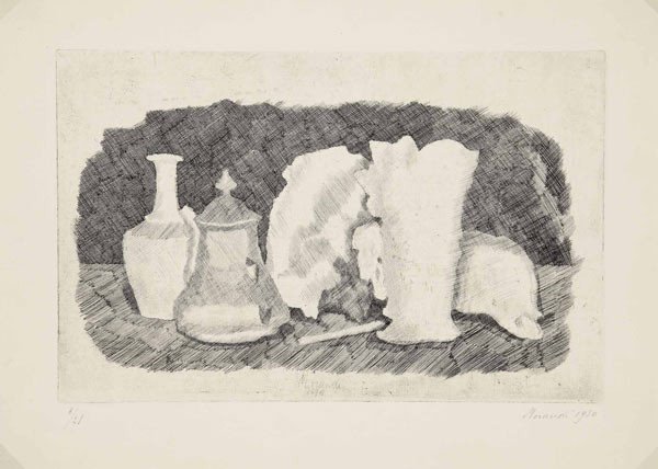 Naturaleza muerta. Giorgio Morandi, 1930