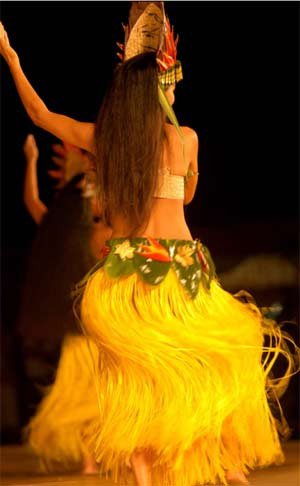 Danza polinesia. Tahití Turismo. guiarte.com