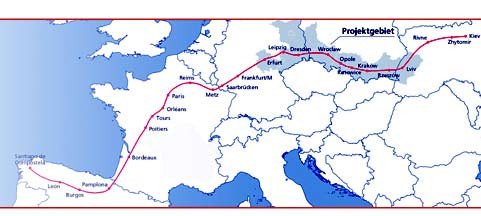Una ruta que cruzaba toda Europa