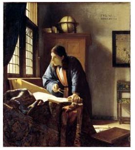 Jan Vermeer van Delft. El geógrafo. 1669. Städel Museum, Frankfurt am Main