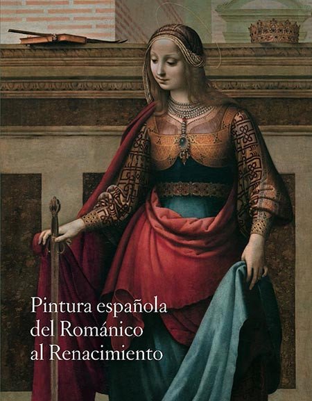 Portada de la guía Pintura española del Románico al Renacimiento