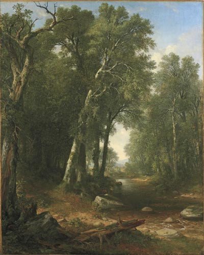 Arrollo en el monte, 1859. Asher B. Durand