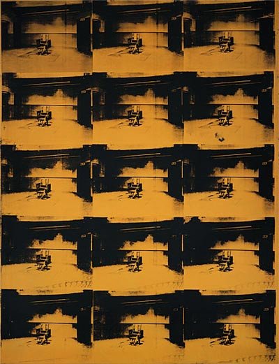 Desastre naranja nº 5. Andy Warhol