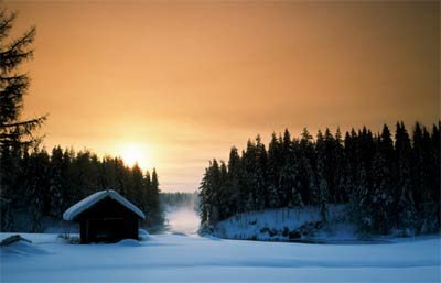 Región de Inari, en Finlandia, donde se encuentran rañices de la cultura sami. Turismo de Finlandia