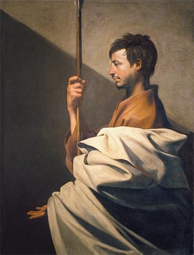 Santo Tomás. José de Ribera. Óleo sobre lienzo