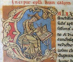 Códice Calixtino. Prólogo, carta del papa Calixto II.