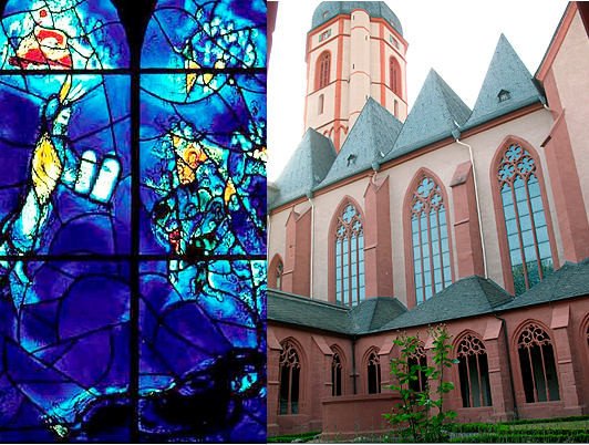 La iglesia de San Esteban es famosa por sus vidrieras de Chagall. Imagen de guiarte.com.