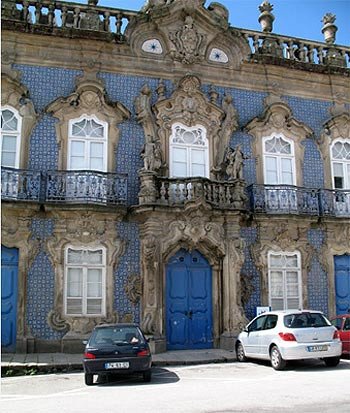 Portada del Palacio do Raio. Foto Guiarte Copyright