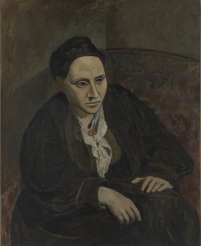 Gertrude Stein. Pablo Picasso. Metropolitan Museum of Art, New York, USA. Succession Picasso 2011