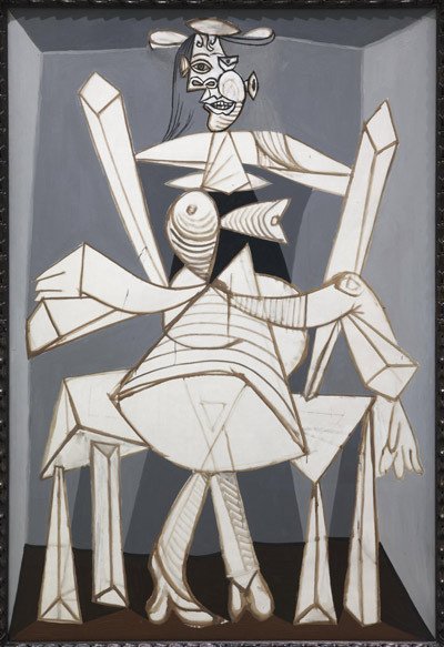 Femme assise dans un fauteuil (Dora), de Pablo Picasso