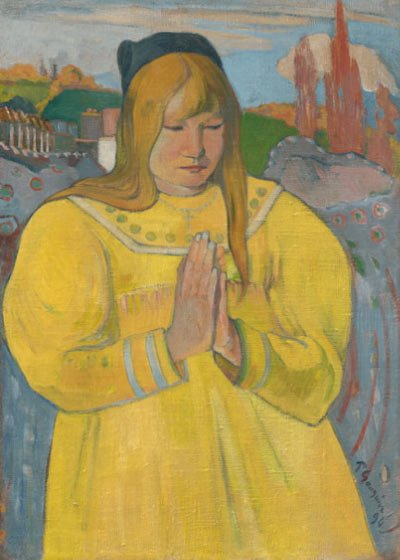 Paul Gauguin. Muchacha cristiana, 1894. Sterling and Francine Clark Art Institute. Williamstown, Massachusetts. EE.UU