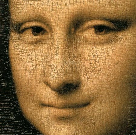 Detalle del retrato de la Monna Lisa. Leonardo da Vinci