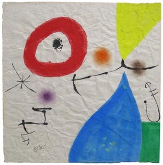 Joan Miró - Sin título. Galería Joan Oliver Maneu  Palma de Mallorca (España)