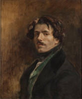 Eugène Delacroix. Autorretrato...
