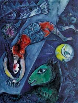 Marc Chagall. El Circo Azul. 1950/1952