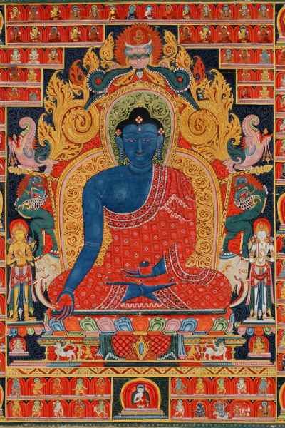 Buda como gran sanador. Tibet, siglo XV