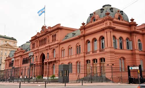 La Casa Rosada, sede de Gobierno de la República. Imagen de Beatriz Alvarez Sánchez. Guiarte.com.