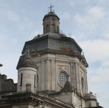 Poderosa cúpula de la iglesia de San Francisco. Imagen de Beatriz Álvarez Sánchez. Guiarte.com