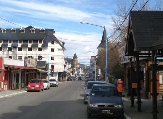 Calle de Ushuaia. Imagen de Guiarte.com