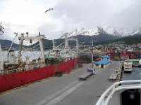 Muelles del puerto. Imagen de...