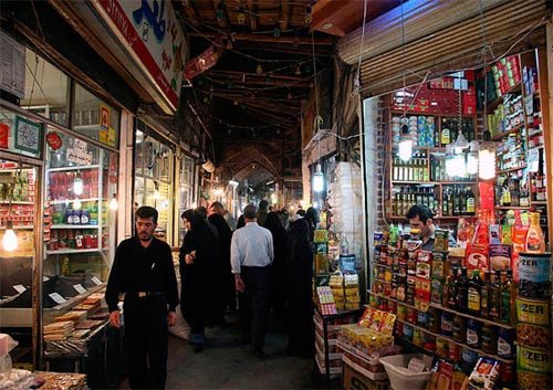 Conjunto del bazar histórico de Tabriz (República Islámica del Irán, tambien incluido recientemente en la lista de la UNESCO. Iran Images/Mohammad Tajik