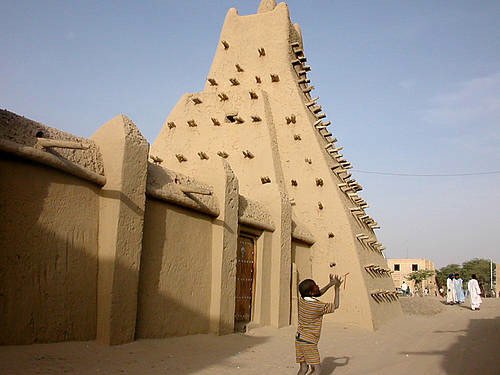 Sankore mosque. Lazare Eloundou Assomo. Timbuktu. UNESCO