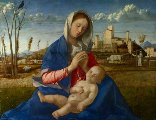 Giovanni Bellini. La Madonna del Prado, hacia 1495-1500. © National Gallery, Londres