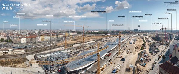 Vista de las obras del proyecto, que espera finalizarse en 2015